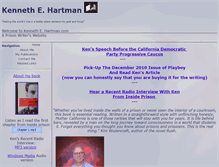 Tablet Screenshot of kennethehartman.com